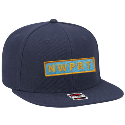 NWPRT 6-Panel Flat Bill Hat