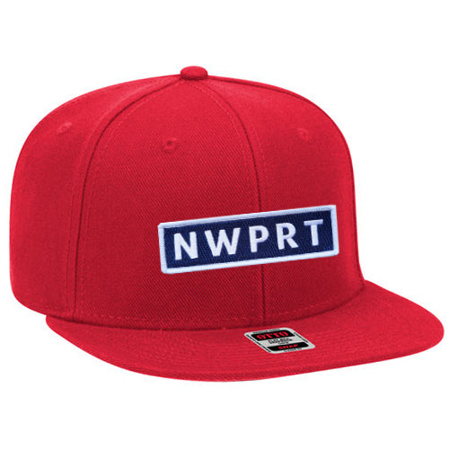 NWPRT 6-Panel Flat Bill Hat