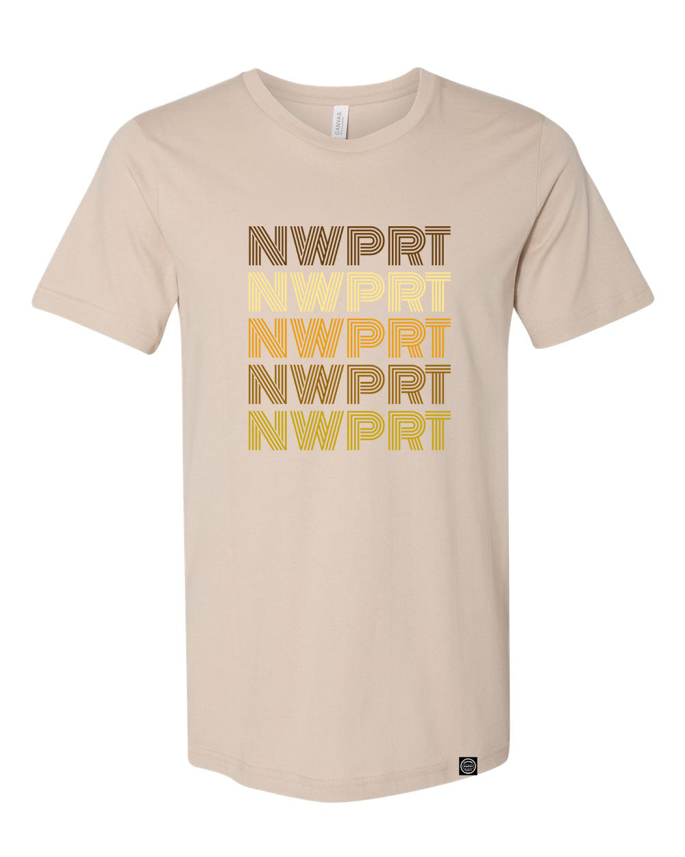 NWPRT Retro Vibes Earth Tones T-Shirt