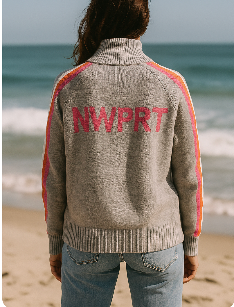 NWPRT Quarter-Zip Knit Sweater