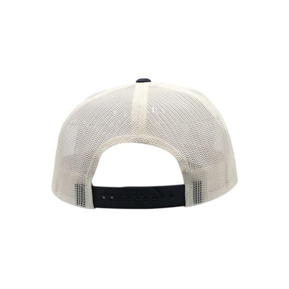 NWPRT Store 5 Panel Cream Two-Tone Mesh with Navy