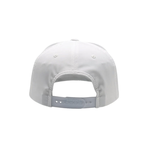 NWPRT Store Cream Mid Profile Rope Hat - Brown Logo