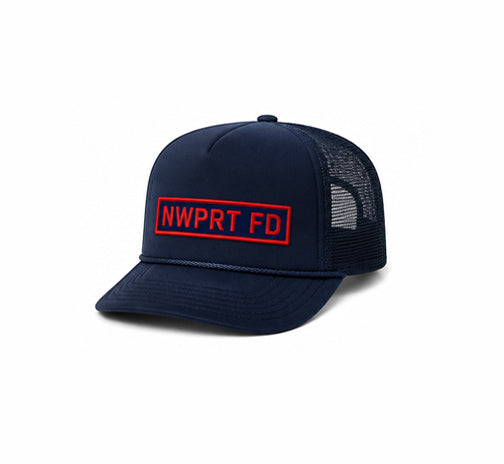 NWPRT X Newport Fire Dept Trucker Hat - Navy