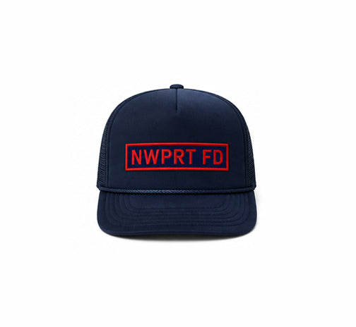 NWPRT X Newport Fire Dept Trucker Hat - Navy