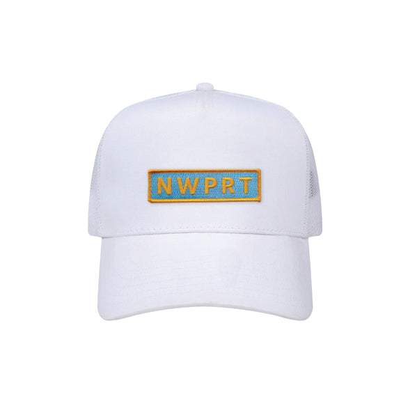 NWPRT Legacy Trucker in White & Teal