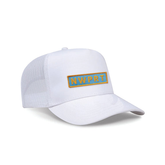 NWPRT Legacy Trucker in White & Teal