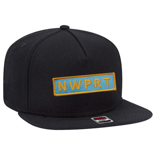 NWPRT Classic Snapback Hat in Black