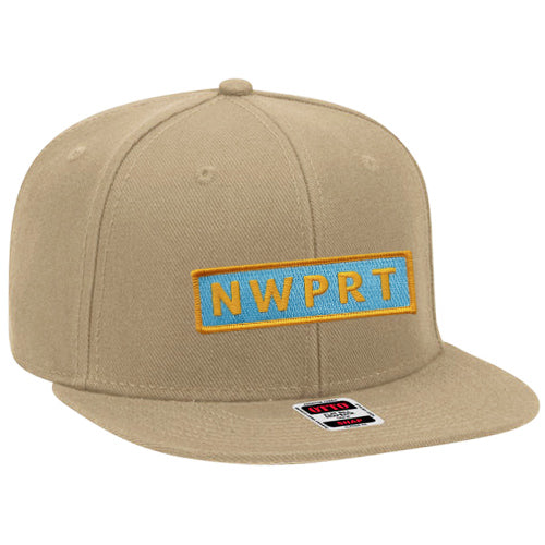 NWPRT 6-Panel Flat Bill Hat