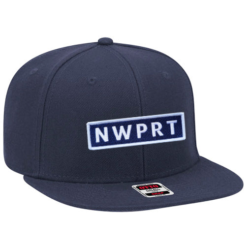 NWPRT Classic Snapback Hat in Navy