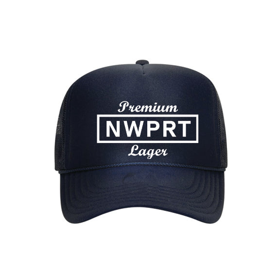 NWPRT Lager Beer Trucker Hat - Navy