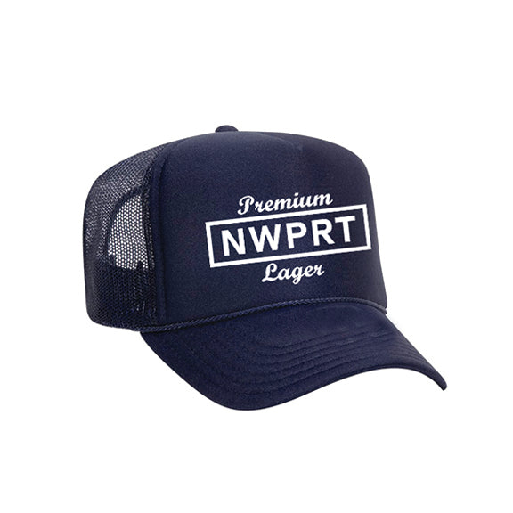 NWPRT Lager Beer Trucker Hat - Navy