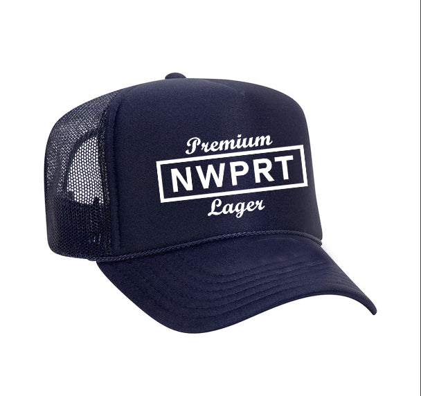 NWPRT Lager Beer Trucker Hat - Navy