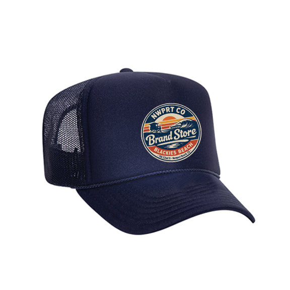 NWPRT Store Icon Trucker Mesh in Navy