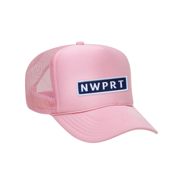 NWPRT Icon Trucker Hat in Light Pink