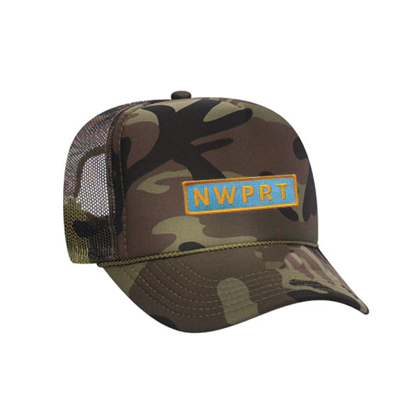 NWPRT Icon Trucker Hat in Camo