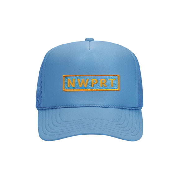 NWPRT Icon Trucker Hat in Light Blue