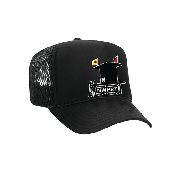 NWPRT Wedge Lifeguard Tower Hat - Black