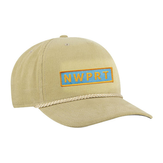 NWPRT Beacon Cord Dad Hat in Khaki