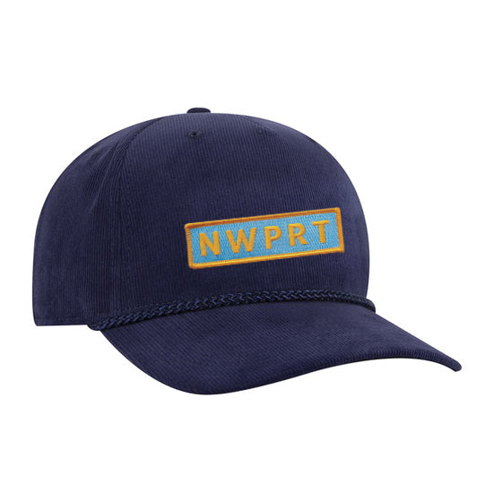 NWPRT Beacon Cord Dad Hat in Navy