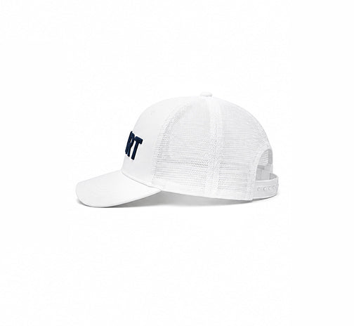 NWPRT Felt Logo Mesh Hat - White