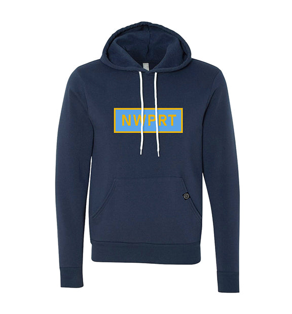NWPRT Block Hoodie in Navy