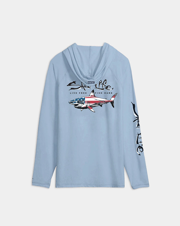 Salt Life X NWPRT Fin Nation Performance Hoodie
