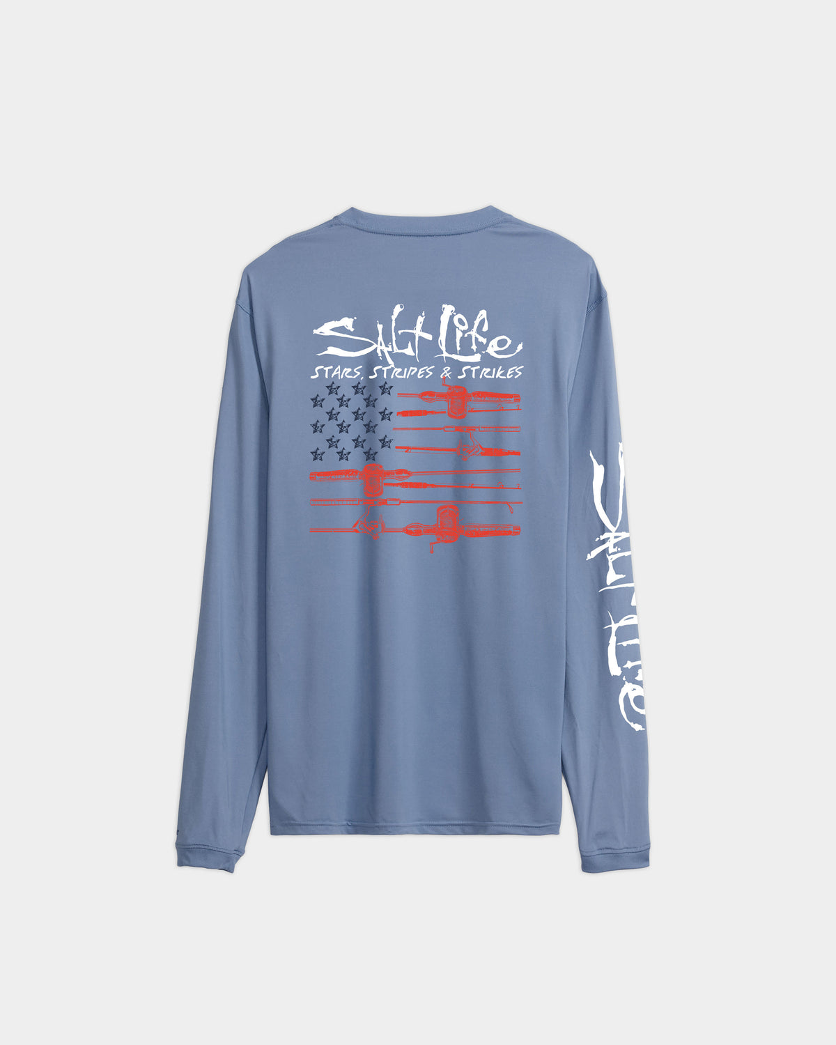 Salt Life X NWPRT Freedom Lines SLX Performance Long Sleeve Tee