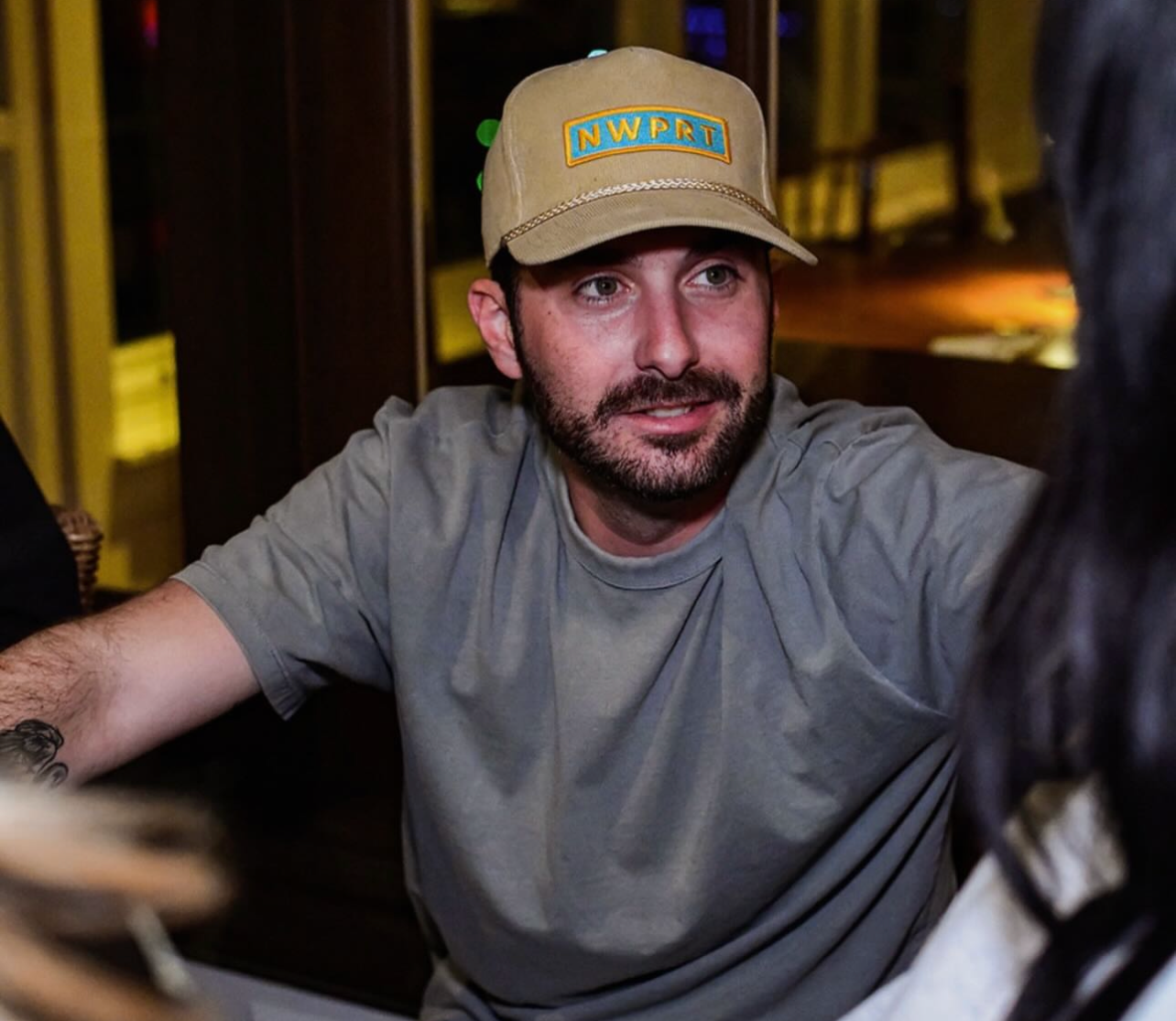 NWPRT Beacon Cord Dad Hat in Khaki