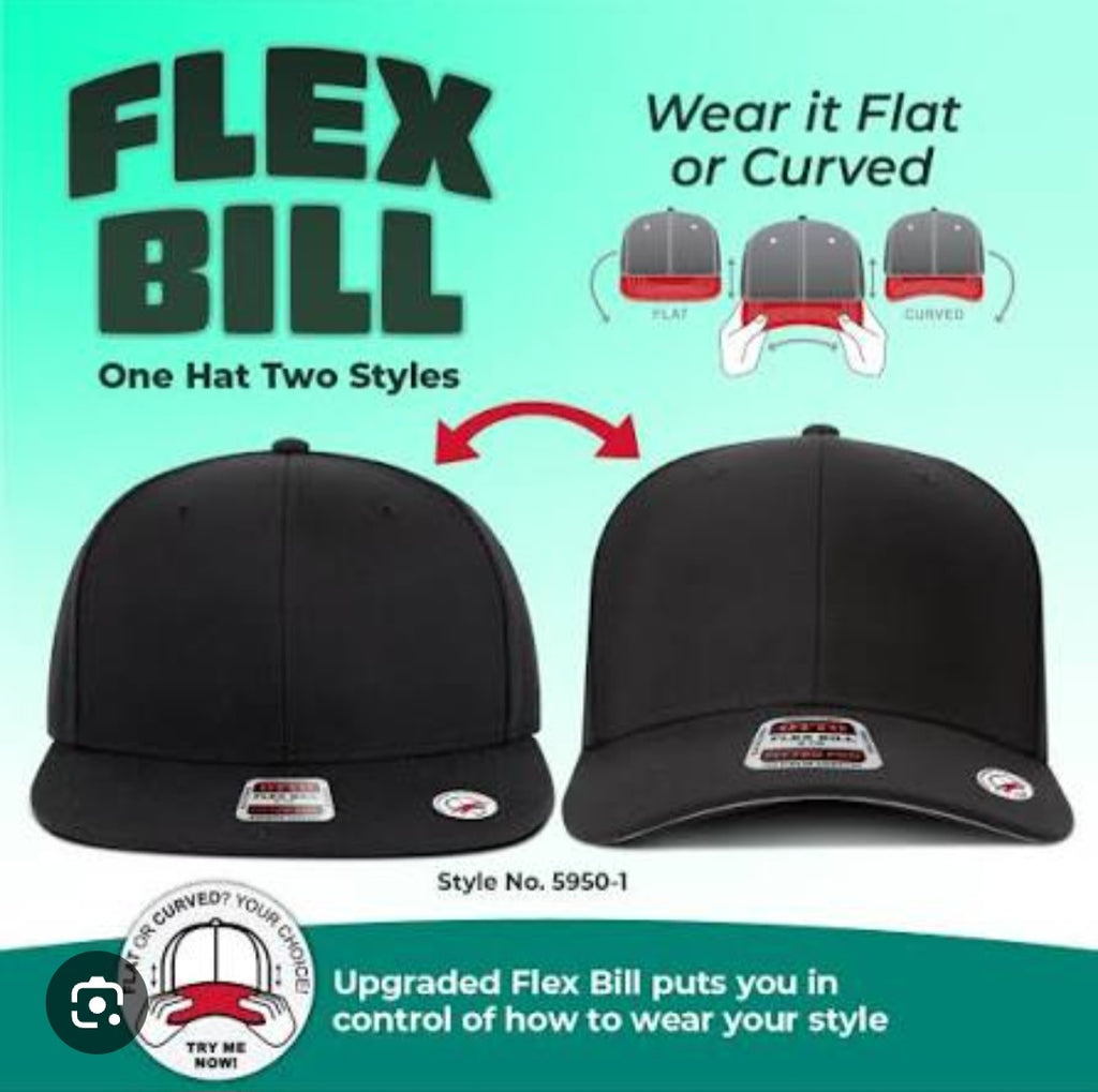 NWPRT Gold Snapback Hat in Black