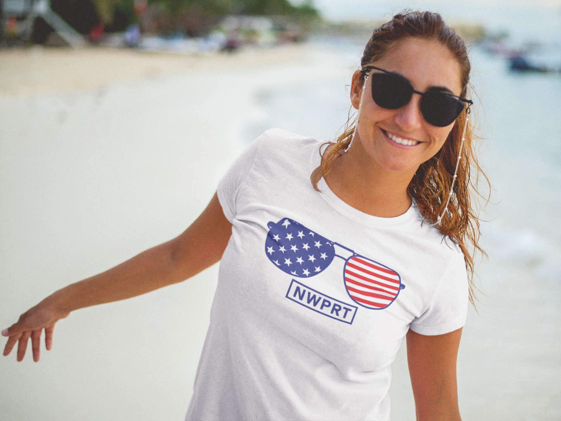 NWPRT USA Sunglass T Shirt